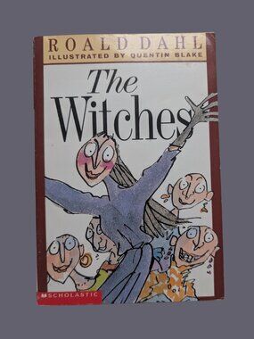 5/$20 The Witches by Roald Dahl with Quentin Blake Vintage Y2K Scholastic